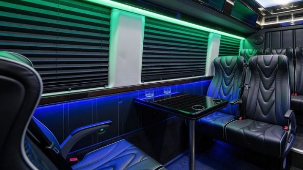 18 passenger sprinter van inside syracuse