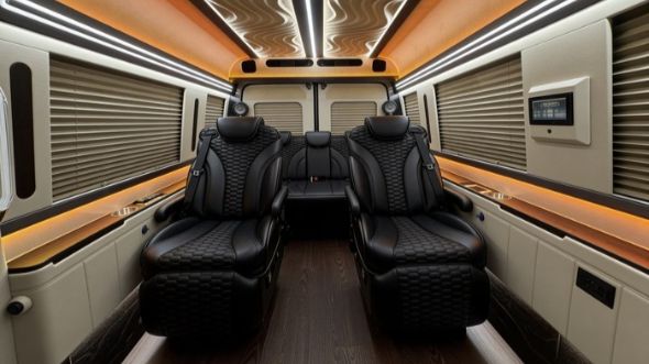 8 passenger sprinter van inside syracuse