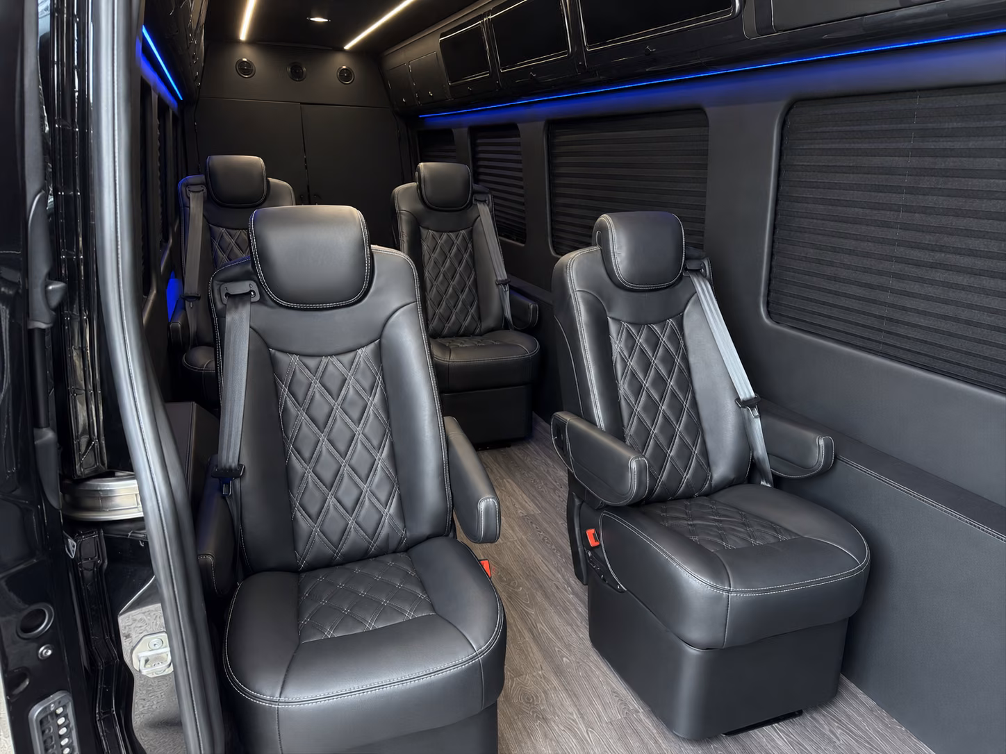syracuse 12 passenger sprinter van inside