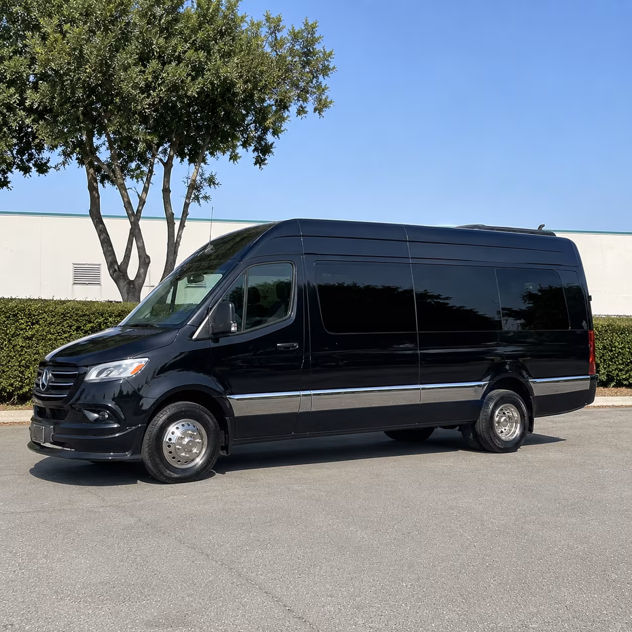 temporary sprinter van shuttles for office relocations construction projects and campus events in syracuse