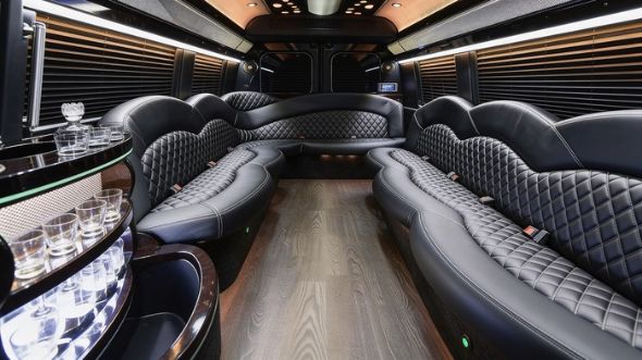 sprinter limousine inside syracuse