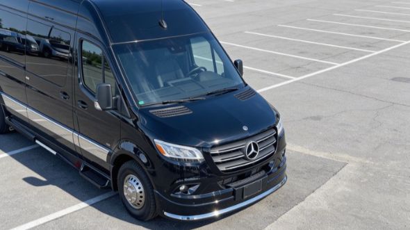 syracuse sporting event sprinter van rental